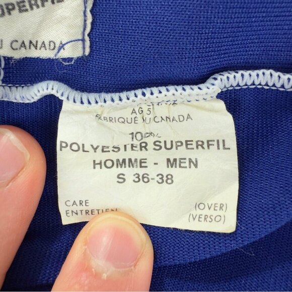 Vintage Buffalo Sabres Men's Size Small 90's Maska Gilbert Perrault NHL Jersey - Picture 8 of 11